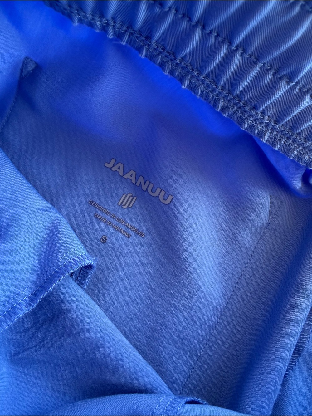 Jaanuu Slim Knit Scrub Top and Joggers Set - Picture 16 of 16